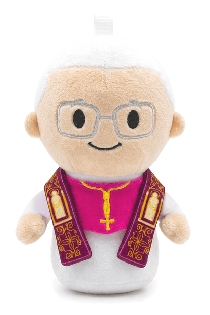Pope Leo XIV Mini Plush Doll 4.75" - First American Pope