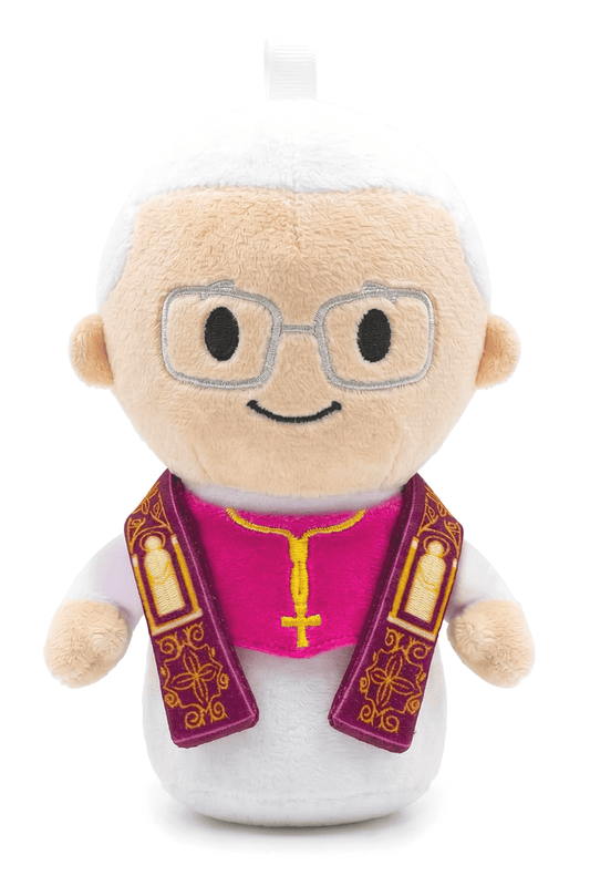 Pope Leo XIV Mini Plush Doll 4.75" - First American Pope