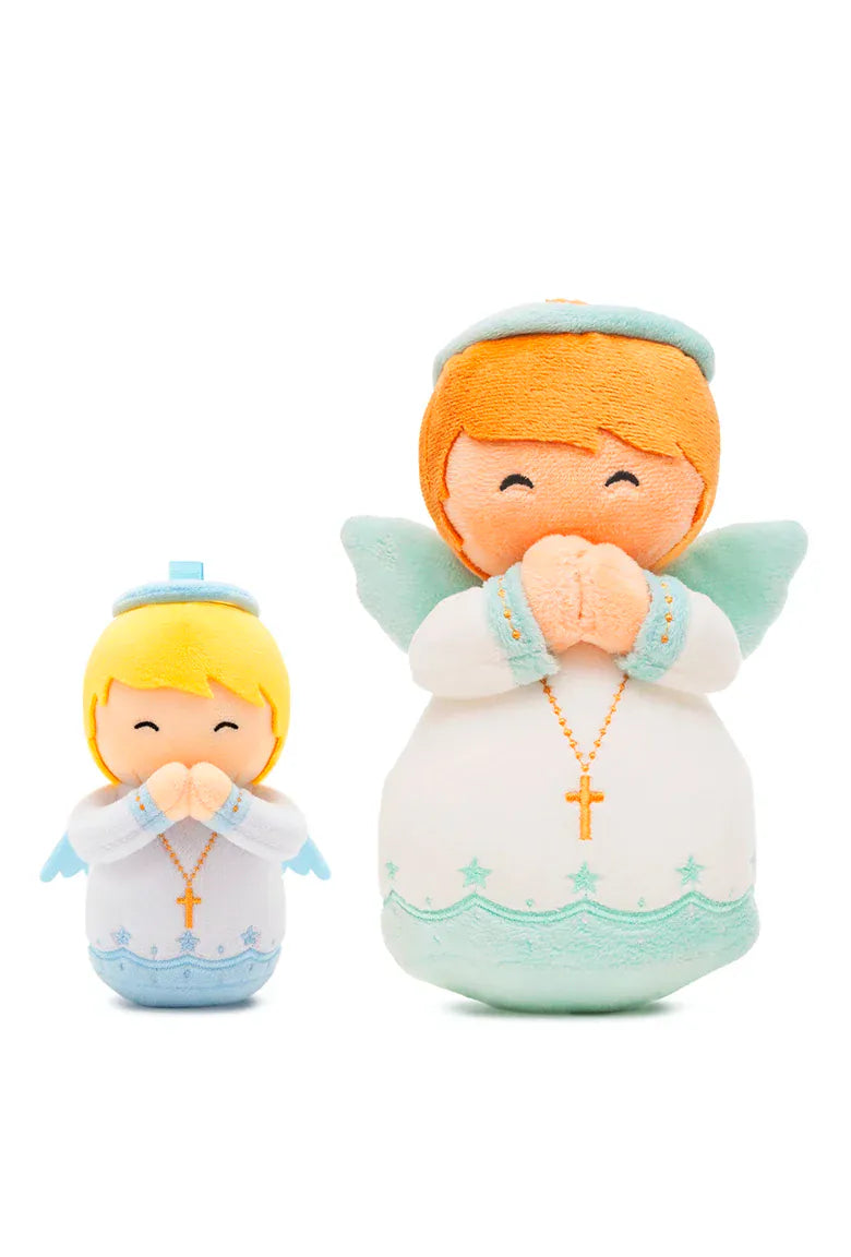 Guardian Angel Blue Mini 4.75" Plush Doll — Divine Protection