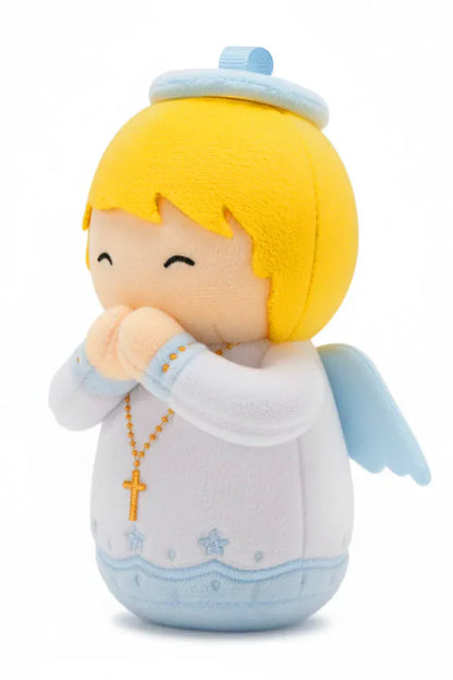 Guardian Angel Blue Mini 4.75" Plush Doll — Divine Protection