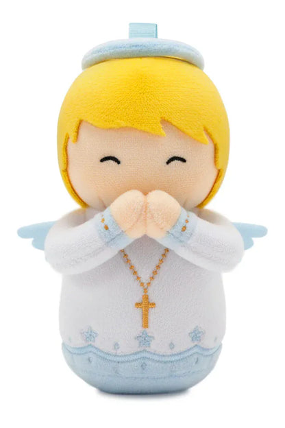 Guardian Angel Blue Mini 4.75" Plush Doll — Divine Protection