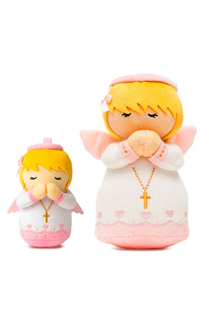 Guardian Angel Pink Mini 4.75" Plush Doll — Divine Protection
