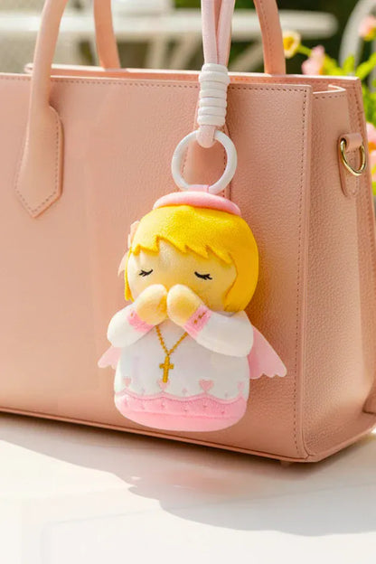 Guardian Angel Pink Mini 4.75" Plush Doll — Divine Protection