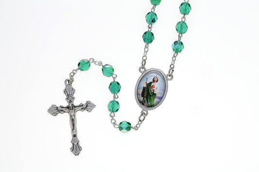 St. Jude Rosary with Photo Center