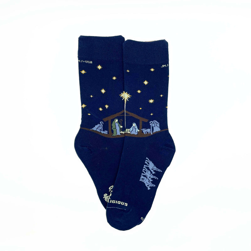 Religious Themed Socks, Adult Size (Many Variants)