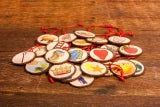 Jesse Tree Set: Book and Set of 27 Wooden Ornaments