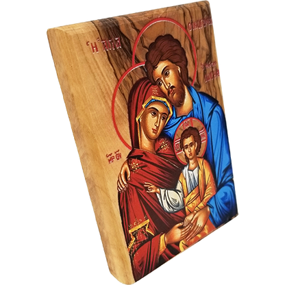 Olive Wood Color Icon - Made in the Holy Land
