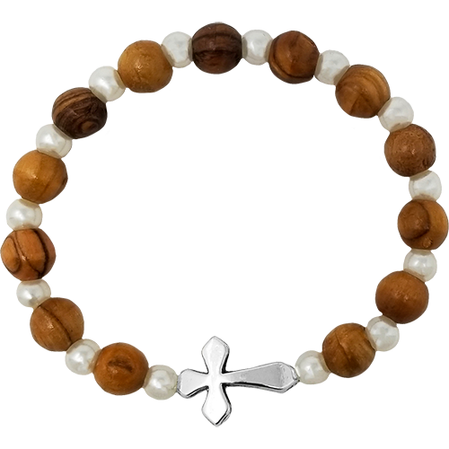 Holy Land Olive Wood Bracelet