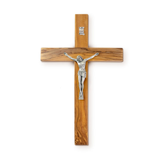 18" Olive Wood Crucifix