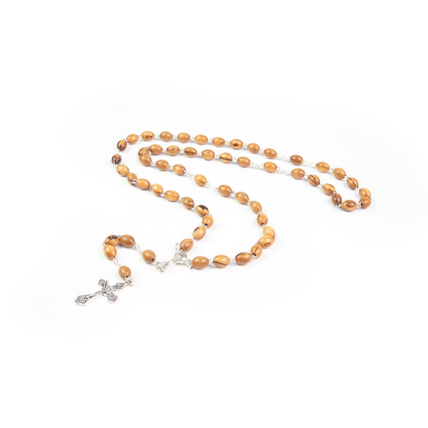 First Communion Olive Wood Rosary