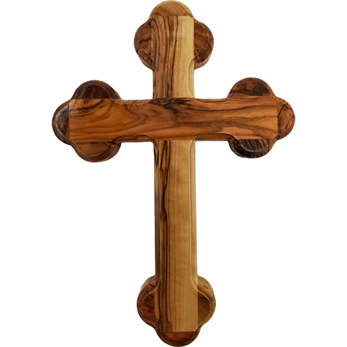 7" Olive Wood Cross