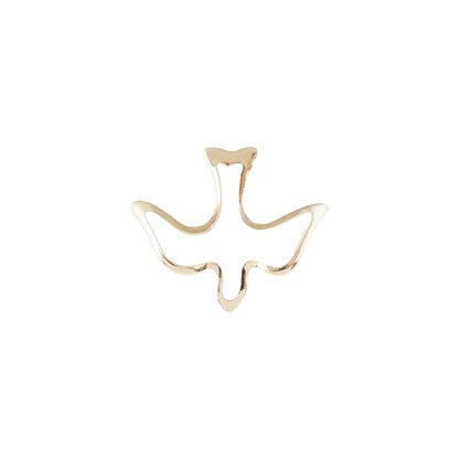 Holy Spirit Dove Outline Lapel Pin