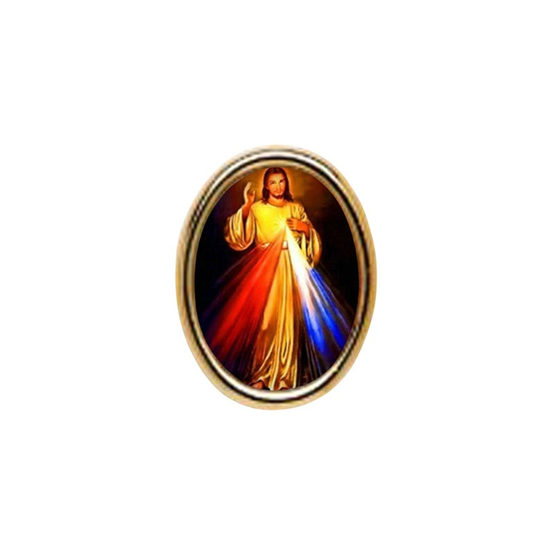 Holy Icons - Gold Tone Lapel Pin