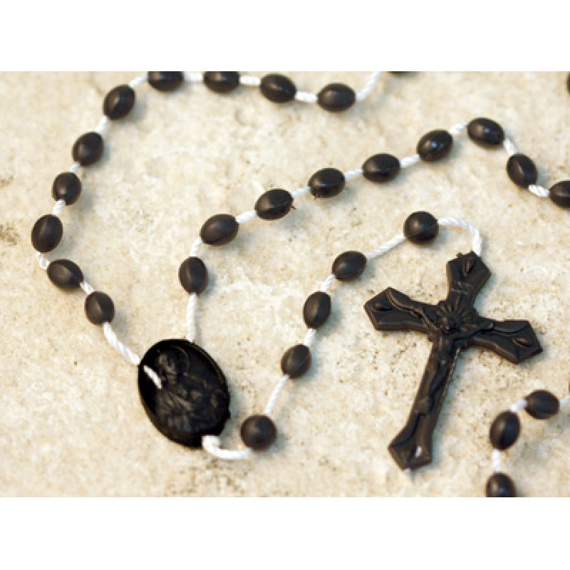 String Rosary With Plastic Beads