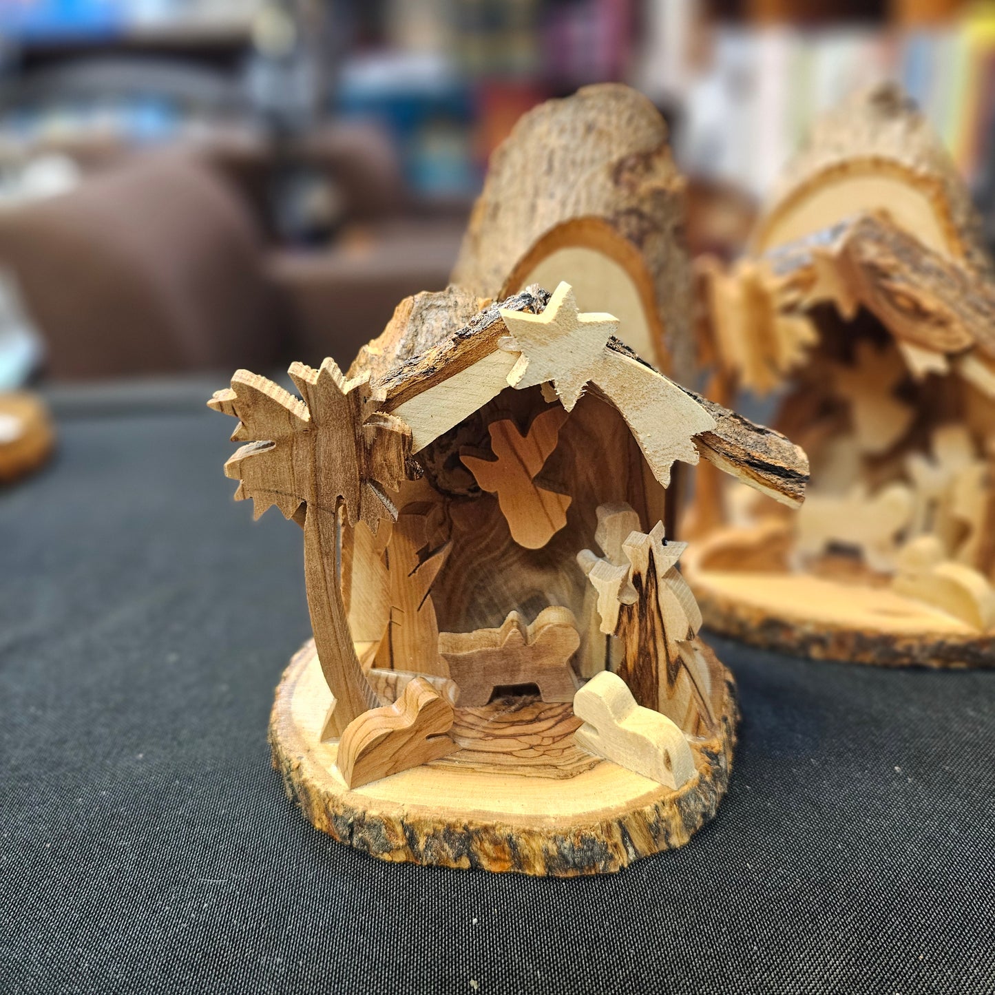 Olivewood Handmade Nativity