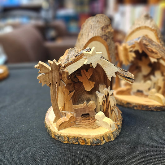Olivewood Handmade Nativity