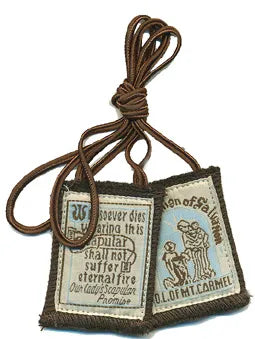 Best Brown Scapular With Our Lady Of Mount Carmel