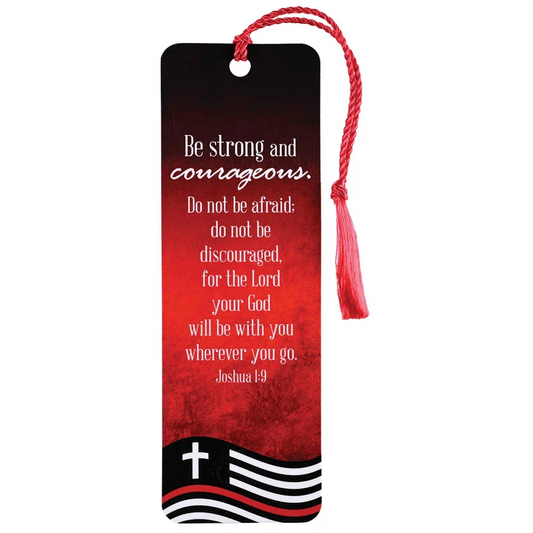 Joshua 1-9 Be Strong and Courageous Bookmark