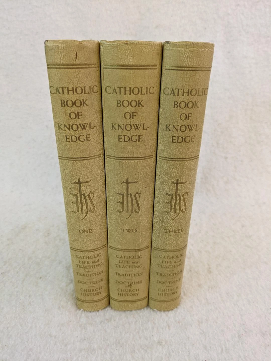 USED: Catholic Book of Knowledge 3 Volume Set