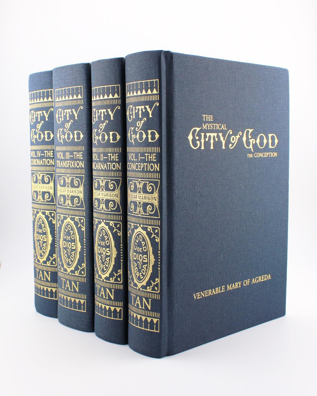 Mystical City of God - By Venerable Mary of Agreda (4 Volume Set)