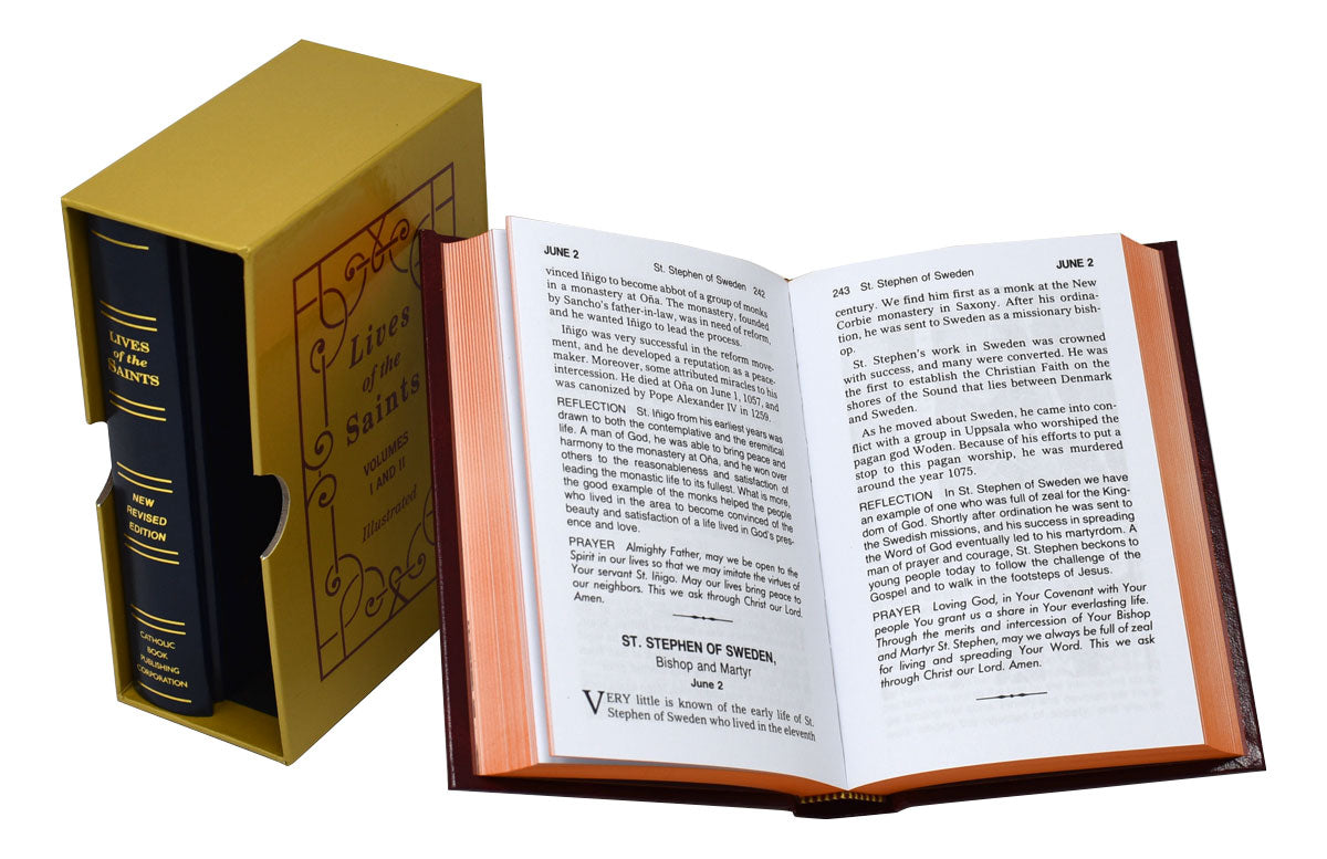Lives of the Saints Boxes Set - 2 Volumes